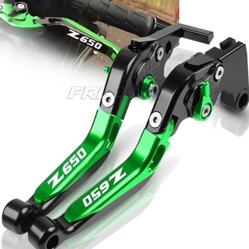 For Z 650 KAWASAKI Z650 2016-2020 Motorcycle Folding Extendable Brake Clutch Lever Cable Handle Grip 2017 2018 2019 Accessories