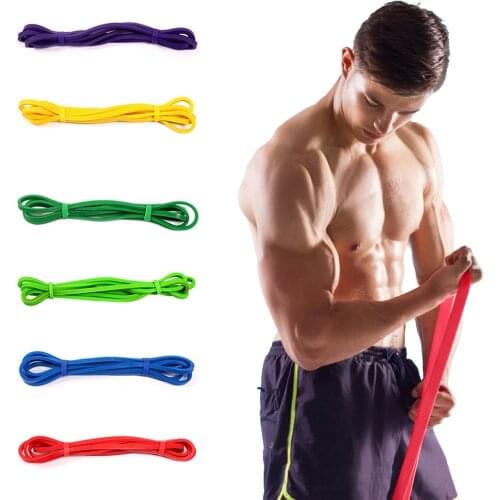 Elastic Band Tension Resistance Band Exercise Workout Ruber Loop Strength Pilates Training Expander Fitness Equipment