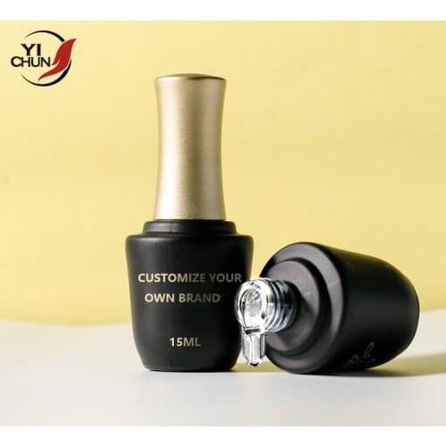 Hot Sale 15ML Private Label Last Long High Viscosity Toughness Odorless Rubber Base Coat Gel Polish Nail Supplies for Nail Salon