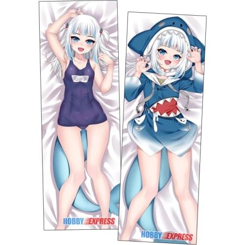 Hobby Express Anime Dakimakura Japanese Otaku Waifu Hugging Body Pillow Cover Gawr Gura 21132