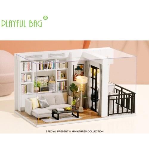 Adult toys Zhiqu house diy vitality life mini collection models hand-assembled model toys creative kids gift ZD26