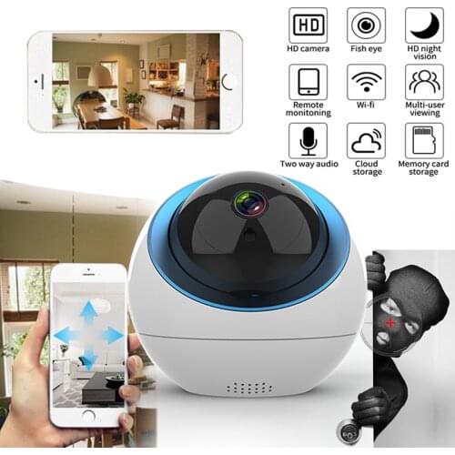 Two Way Audio 2MP Cloud IP Camera Auto Tracking Wifi Indoor 1080P Home Security Surveillance CCTV Camera ycc365/Smart life