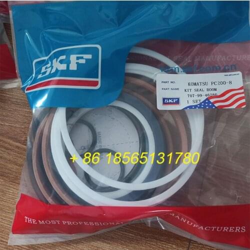 PC200-8 Boom Seal Kit 707-99-46280 for Komatsu Excavator Hydraulic Cylinder Oil Seal Repair Kit China Made SKF NOK