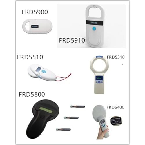 Different kinds of FDX-A FDX-B HDX chip standard microchip ear tag RFID animal handheld reader pet ID scanner