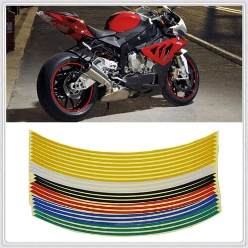 Motocycle Rim Reflective Sticker bike Decal 17'/18' Wheel For BMW HP2 SPORT K1200R K1200R SPORT K1200S K1300 S/R/GT