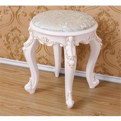 Dressing Pufy Vanity Penteadeira Camarim Vestidor Pufa Do Siedzenia Pouf Chambre Cover Poef Ottoman Taburete Sgabello Chair