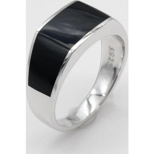 2019 hot 925 sterling silver ladies ring Epoxy Turkish style retro ring neutral jewelry mens fashion jewelry new listing