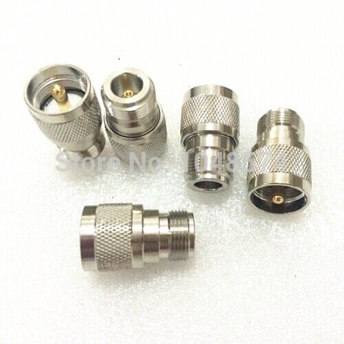 Free shipping N female to PL259 UHF male jack coaxial connector adapter