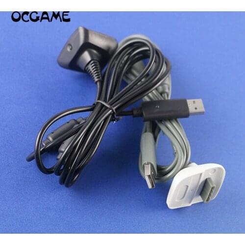 OCGAME 1.8m USB Wireless Game Controller Gamepad Charging Joystick Power Supply Charger Cable for xbox360 Xbox 360