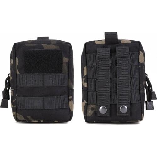 1000D Molle Pouch Case Bag EDC Tool Gear Belt Outdoor Running Hunting Tactical Waist Packs Outdoor Phone Molle Pouch Case