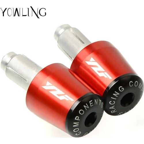 For YAMAHA YZF R6 1999-2004 YZF R1 2002 2003 YZFR3 YZFR25 2015-2017 Motorcycle CNC Handlebar Grips Bar Ends Cap Slider