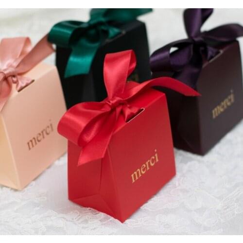 100pcs/lot European Vintage Airplane Candy Box Bridal Wedding Candy Packaging Box Candy Boxes wedding gifts for guests