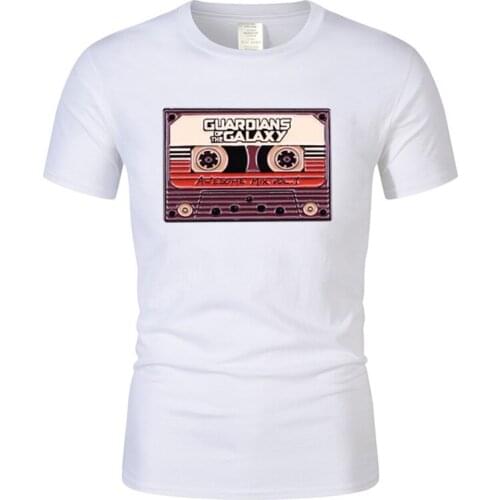 New TShirts Men Tape Print Cute Harajaku Mens Clothing Summer Best Seller Streetwear Casual Loose T Shirts Short Sleeve Tops