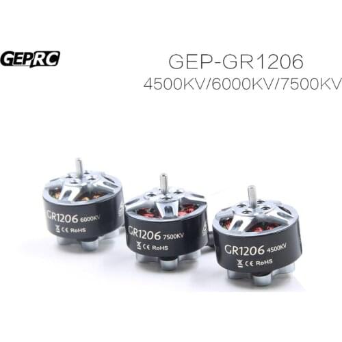 GEPRC Micro FPV 2.5-3inch Quadcopter Brushless Motor GEP-GR1206 4500KV 6000KV 7500KV