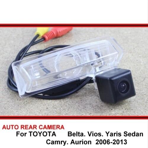 For TOYOTA Belta Vios Yaris Sedan Camry Aurion Rear View Camera Reversing Camera Car Back up Parking Camera HD CCD Night Vision
