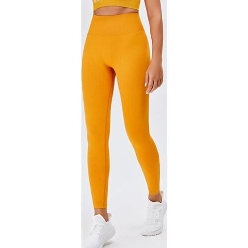 Seamless Yoga Pants Fitness Women High Waist Leggings Running Push Up Energy Stretchy Trousers Gym Workout Clothing Sportswear