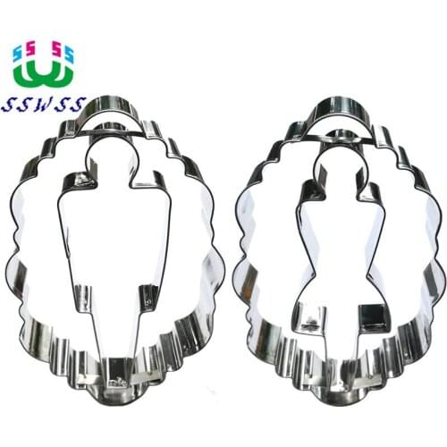 Men And Women Gender Mark In The Picture Frame,Originality Cake Decorating Tools,Biscuits Cookie Baking Molds,Direct Selling