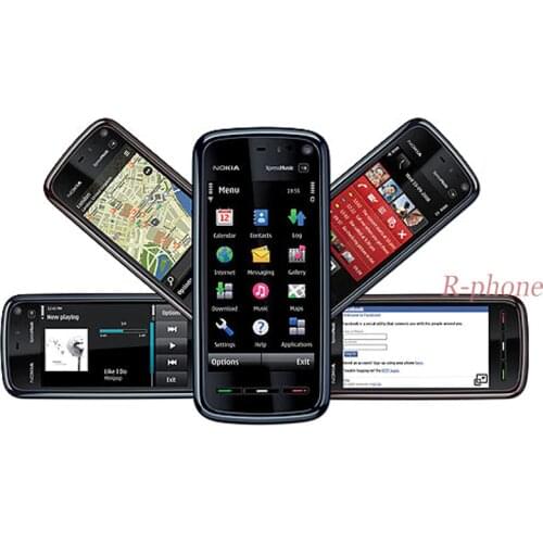 Refurbished 100% Original Nokia 5800 Xpress Music Mobile Phone Unlocked 3G Wifi 3.15MP GPS Smartphone