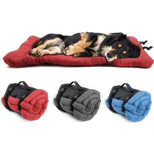 Soft Pet Dog Bed Mat Winter Warm Waterproof Sleeping Dog Baskets House Portable Foldable Kennel For Small Large Dogs Cats