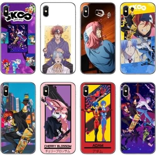 Anime SK8 The Infinity Transparent Phone Case For iPhone 12 11 Pro Max Mini XS Max XR X 8 7 Plus 6 6S Plus 5 5S SE 2020