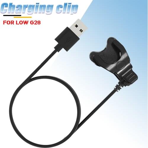 High Quality USB Replacement Charging Cable Cord Clip Dock Fast Charger Portable Adapter For LOW G28 Smartwatch Accessories