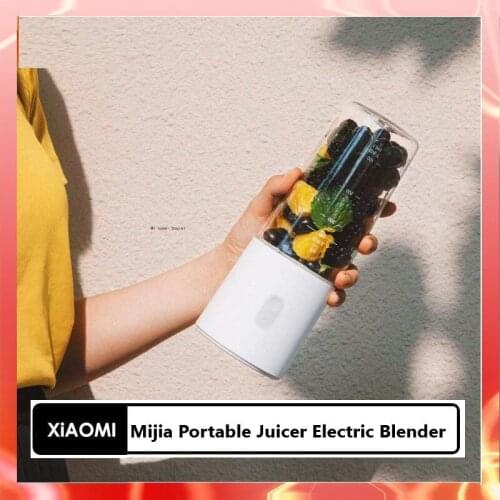 Xiaomi Mijia Portable Juicer Kitchen Electric Juicer Blender Portable Fruit and Vegetable Quick Juicing Automatic Cleaning