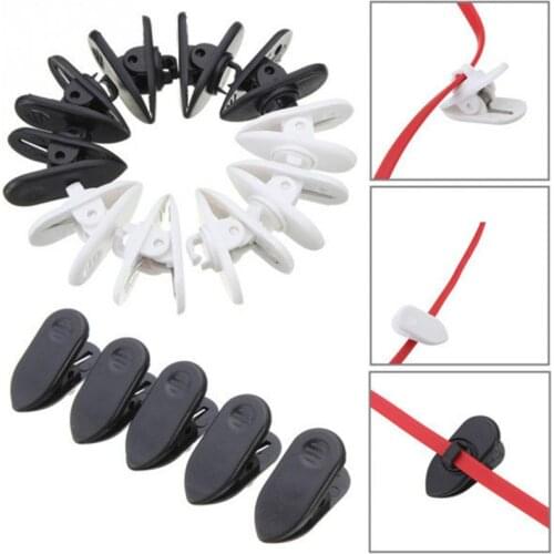 10 pcs/lot Earphone Clamp Cable Wire Cord Collar Clip Nip Clamp Holder Mount Headphone Wire Clamp Holder Wire Lapel Clip #5