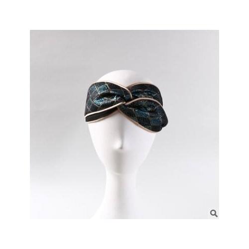 Female spring and autumn headbands Embroidered thin INS ladies hairbands