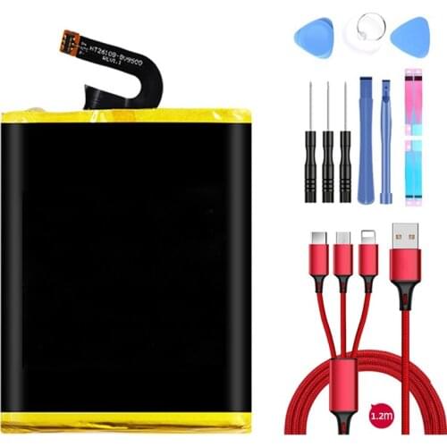 100% new battery for BV9500 10000mAh Battery for Blackview BV9500 Pro MT6763T 536380 Batteries+USB cable+toolkit