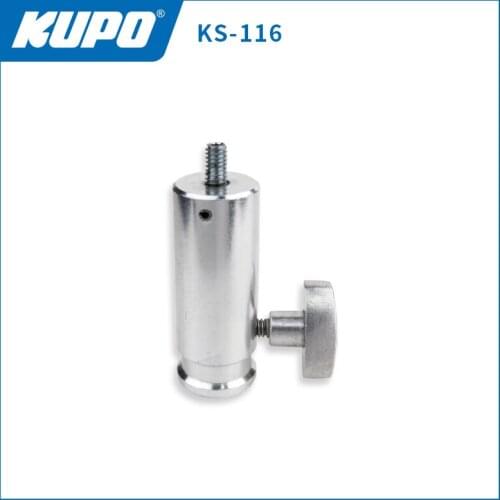 KUPO KS-116 official 16mm female seat adapter 1/4-20 male thread photographic visual accessories lamp holder