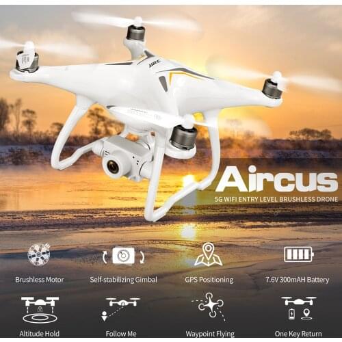 JJRC X6 FPV Drone Professional Gps Adjustable Camera 4K Brushless 5G Follow Me WiFi Rc Quadrocopter Large Drones with gps