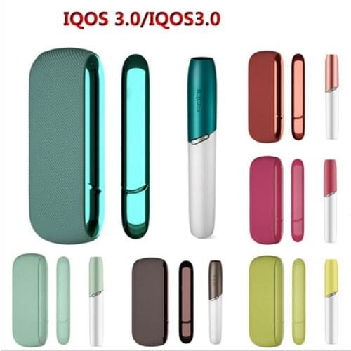 1 Cap 1 Case 1 Side For IQOS 3.0 Cap Magnetic PC Side Cover For Decoration Accessories Replaceable Cover Accessorie