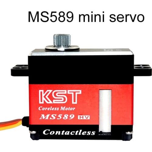 KST MS589 Mini Metal Gear Magnetic Sensor Digital Servo - 500 Size