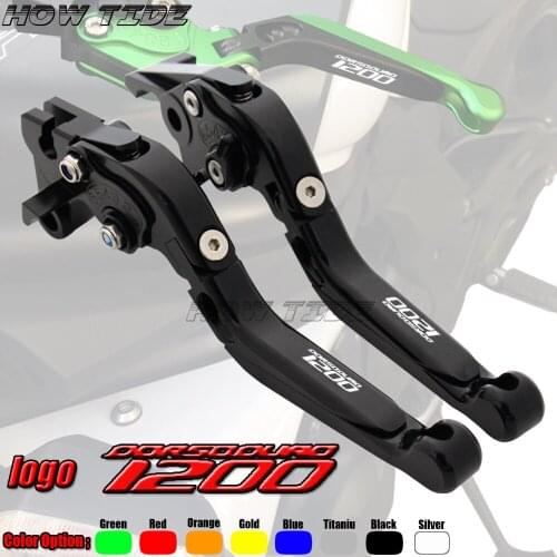 Motorcycle Folding Extendable CNC Moto Adjustable Clutch Brake Levers For Aprilia DORSODURO 1200 2011 2012 2013 2014 2015