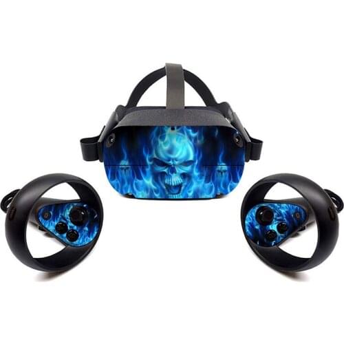 Cartoon and skull design for oculus quest VR skin sticker for oculus quest VR pvc skins for oculus quest VR vinyl sticker