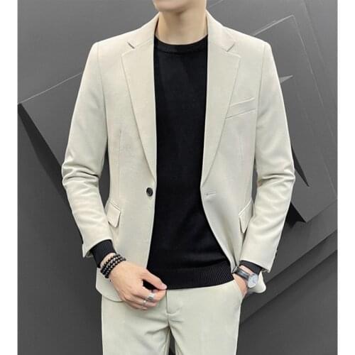 2021 hot-sale products Mens High Quality slim fit business Blazers/Male Fashion cotton leisure Suit Jackets Mens clothing 4XL