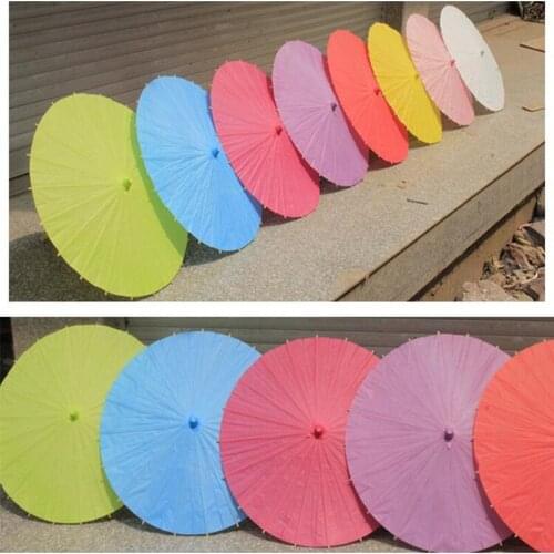 Wholesale 100 pieces/lot New colorful / white paper parasols wedding umbrella Diameter 23.6 inches