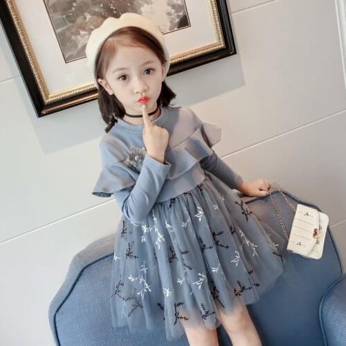 Girl Dress Kids Baby Clothes 2021 Knitting Spring Summer Toddler Beach Party Outfits Teenagers Uniform Dresses Cotton Children C