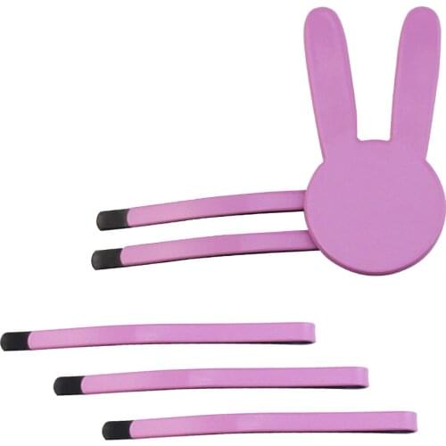Anime Seishun Buta Yarou Series Sakurajima Mai Hair Clip Kawaii Lolita Girls Rabbit Cosplay Hairpin Pink Headwear Accessories