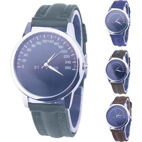 Unisex Car Dash Board Round Dial Women Watches Faux Leather Strap Analog Quartz Wrist Watch Fashion relogio feminino montre femm