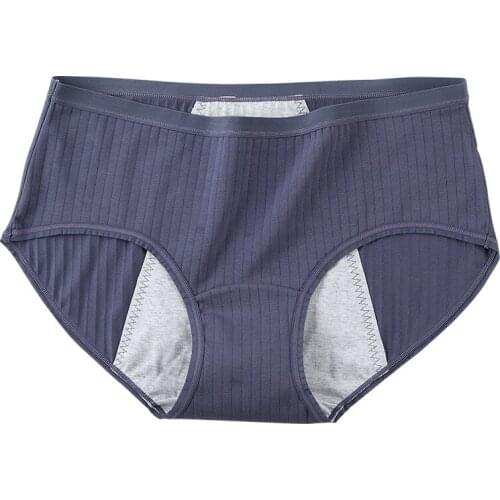 Plus size 4XL menstrual period Pure cotton Panties women Seamless Panties women autumn New lingerie traceless Panties 541