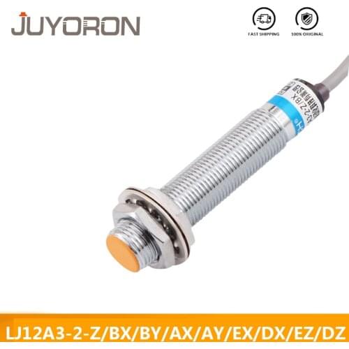 10pcs LJ12A3-2-Z/BX/BY/AX/AY/EX/DX/EZ/DZ Promixity Switch Inductive Metal Sensor Switch M12 3-Wire 300mA DC 6~36V