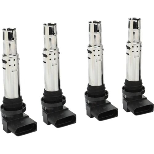 4Pcs Ignition Coil For- A3 For-Vw-Polo Tiguan Golf Cc Eos Passat 036905715G Accessory 036905715 for Ea111 Ignition Coil