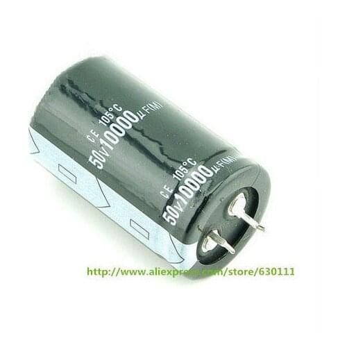 50V10000UF 30 mm* 40mm 10000UF 50V electrolytic capacitors 5pcs/lot
