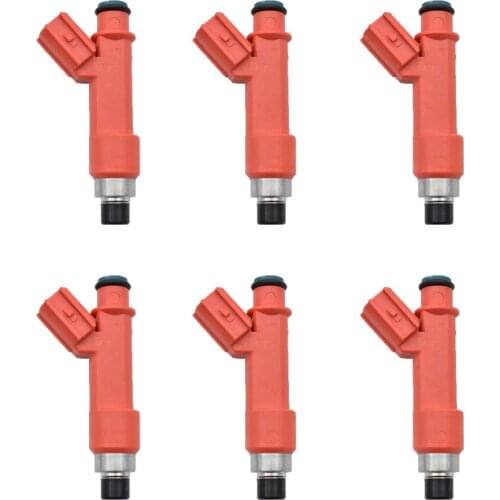 6pcs/lot 850cc Fuel Injector 1001-87F90 100187F90 1ZZFE 2ZZGE for Toyota 1.8L Lotus Exige Celica