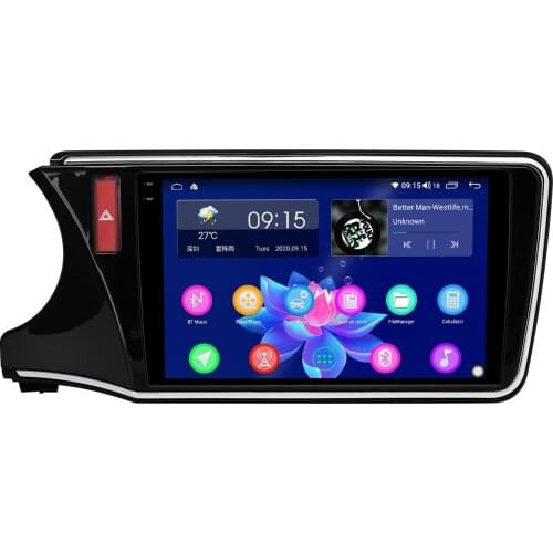 10.1"Car Radio 1Din Android 10 Radio Tape Recorder Head Unit Android Auto Multimidia Video Player GPS For Honda City 2014-2018