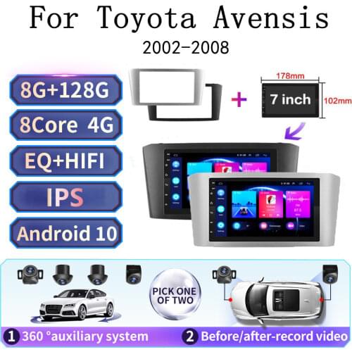Android 8.1 2din Car Radio Multimedia player For Toyota Avensis android 2002 2003 2004-2008 Navigation Radio 2 DIN car gps video