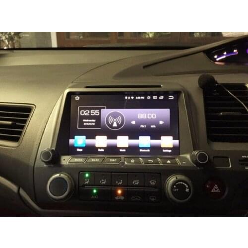 4gb+64gb PX6 2 din 8" Android 10 Car DVD GPS for Honda Civic Right 2006-2011 Stereo Radio GPS Bluetooth 5.0 WIFI Easy Connect