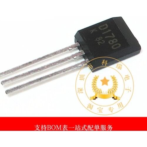 Free Shipping 10pcs/lot 2SD1780 D1780 TO-92L new original Goods in stock