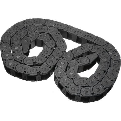 Bridge Type 3D Printer Tank Chain 10*11mm Mini Energy Nylon Drag Chain CNC Machine Hardware Power Transmission Chain 1 Meter